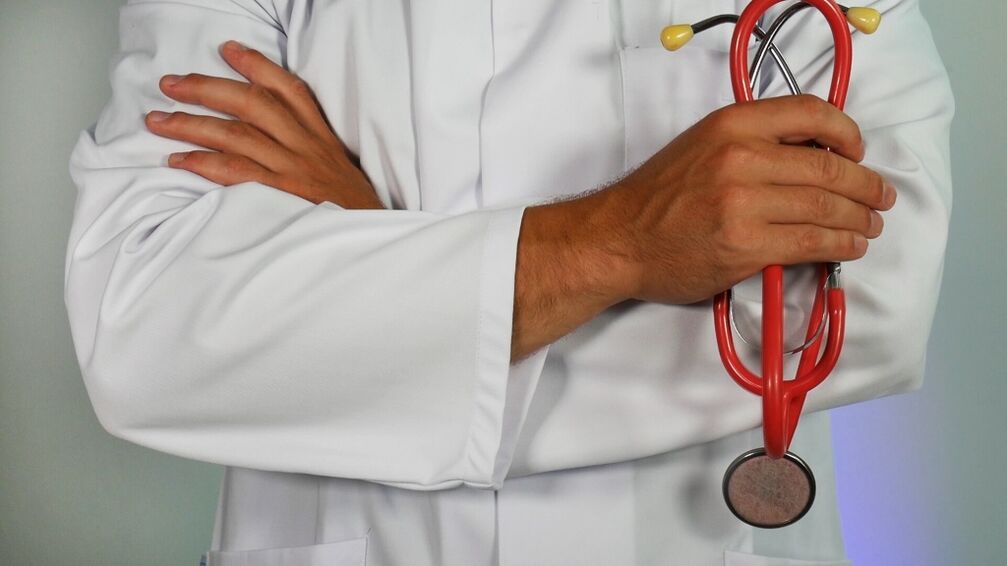symptomen van prostatitis worden bepaald door een arts