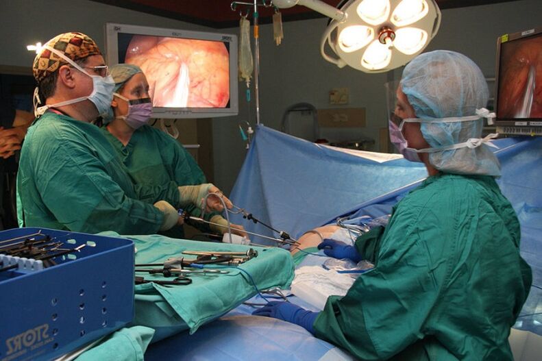 Chirurgie voor prostatitis